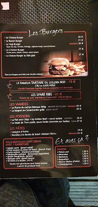 Le Golden Beef à Antibes menu