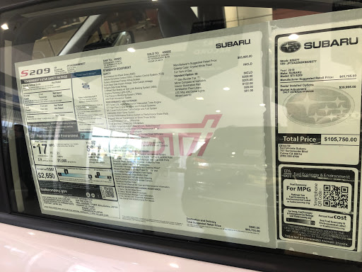 Subaru Dealer «#1 Serramonte Subaru», reviews and photos, 707 Serramonte Blvd, Colma, CA 94014, USA
