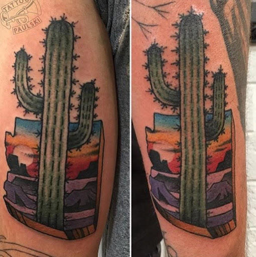 Explore acronym tattoo ideas, creative tattoo ideas in Phoenix, available at Golden Rule Tattoo Camelback