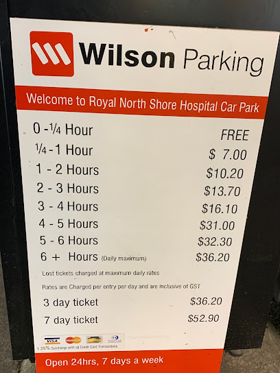Royal North Shore Hospital Car Park