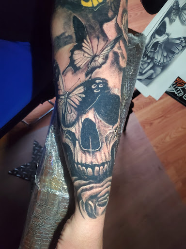 Explore locked in tattoo ideas, creative tattoo ideas in Caroga Lake, available at Recluse Studio