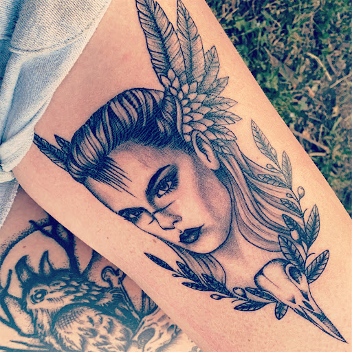 Explore eye of ra tattoo ideas, creative tattoo ideas in Spokane, available at Fortunata Tattoo Studio