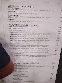 Carte du Creperia&More Santo Stefano di Camastra à Santo Stefano di Camastra