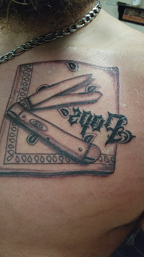 Explore farm tattoos ideas, creative tattoo ideas in Terre Haute, available at Black Tides Tattoos And Fine Art