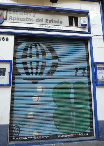 GAT D'OR Administración de Lotería Número 17 en Barcelona