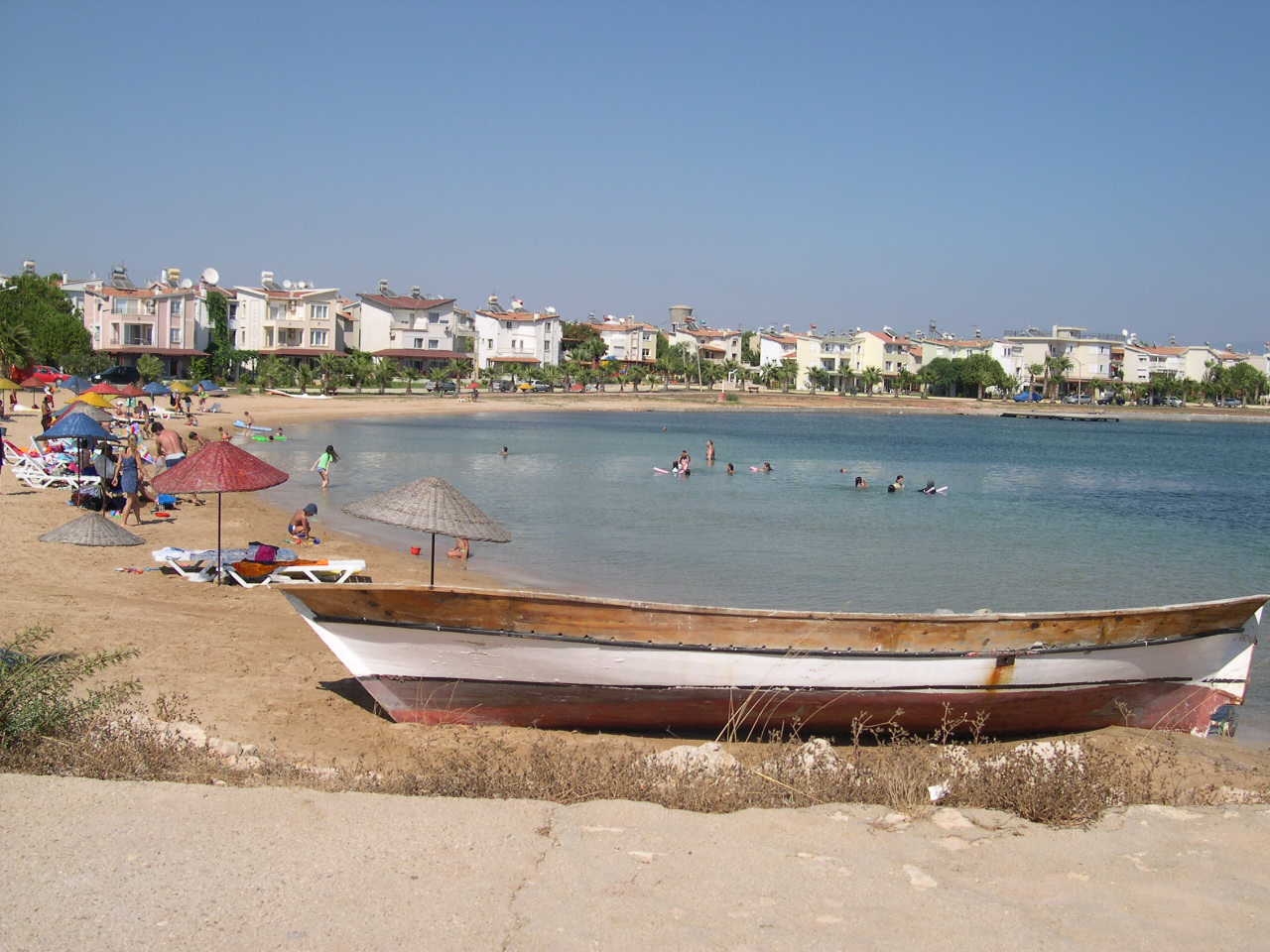 Foto van Yildirim beach met turquoise water oppervlakte