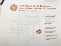 Menu / carte de Dispensa Emilia à Modena