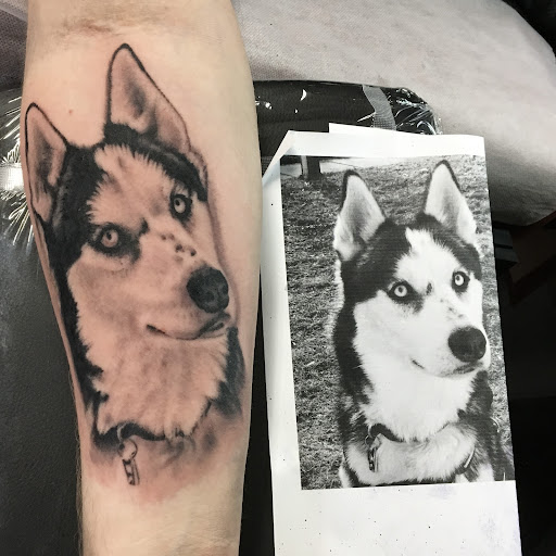 Find tattoos ideas on leg for your next unique tattoo in Barre at Rock City Tattoo