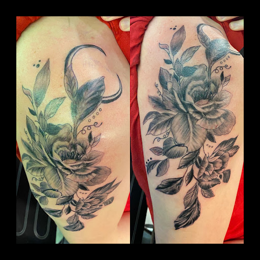 Explore pepe le pew tattoo ideas, creative tattoo ideas in Vermillion, available at IKTOMI-INK Tattoo Experience