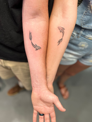 Explore patriots tattoo ideas, creative tattoo ideas in Merritt Island, available at Surfing Samurai Tattoo