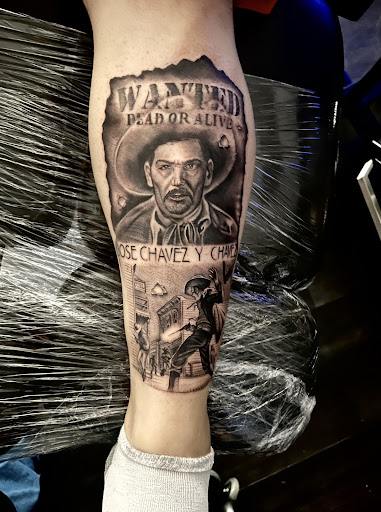 Explore neck tattoos ideas, creative tattoo ideas in Silver City, available at Independent Ink Tattoo