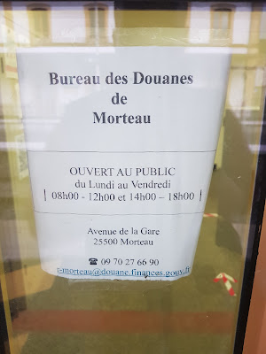 Douanes Droits Indirects Franche Comte à Morteau
