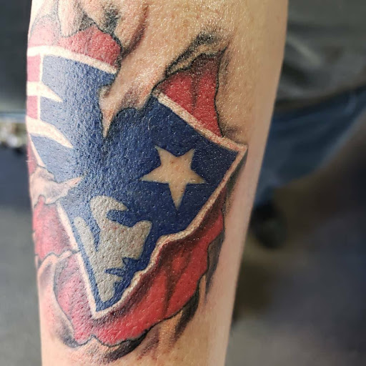 Find robotic tattoo ideas for your next unique tattoo in Houghton at Edge Tattoo Inc