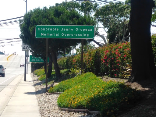 Honoeable Jenny Oropeza Memorial Overpasing