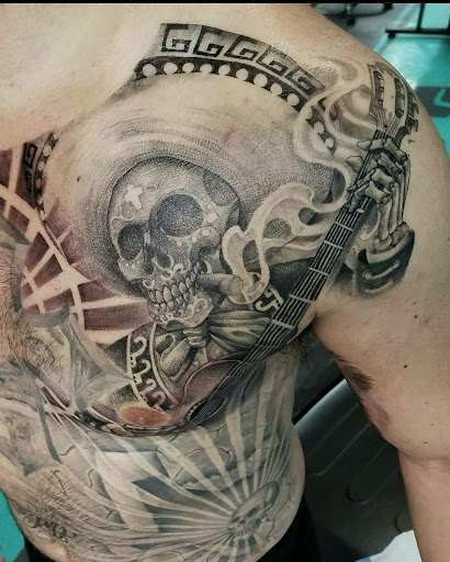 Explore gaara tattoo ideas, creative tattoo ideas in Houston, available at Los Muertos Tattoo Studio and Art Gallery