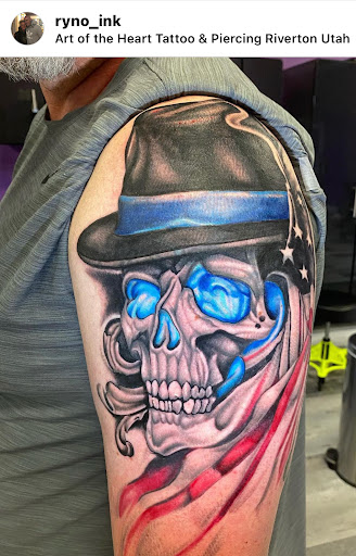 Explore grunge tattoos ideas, creative tattoo ideas in Riverton, available at ART OF THE HEART TATTOO & PIERCINGS - RIVERTON UT