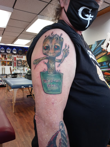 Find best friend finger tattoo ideas for your next unique tattoo in Des Moines at All Seeing Eye Tattoo