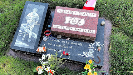 Terry Fox's grave
