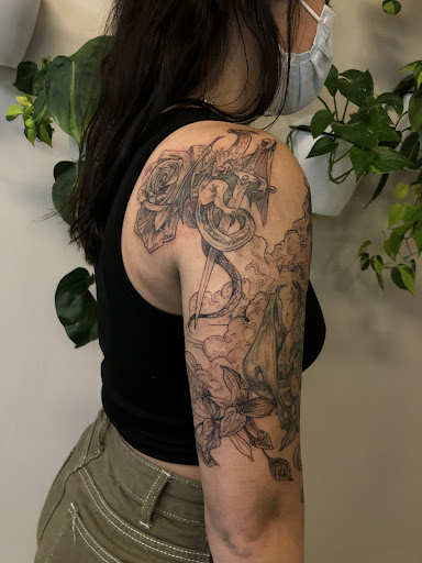 Explore tattoo ideas lyrics, creative tattoo ideas in Austin, available at Moon Tattoo