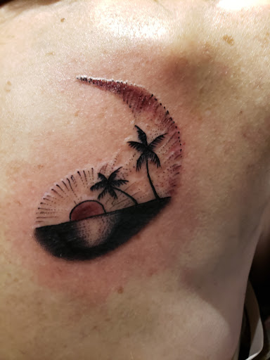 Explore female tattoo placement ideas, creative tattoo ideas in Omak, available at Eight of Hearts Tattoo Parlor