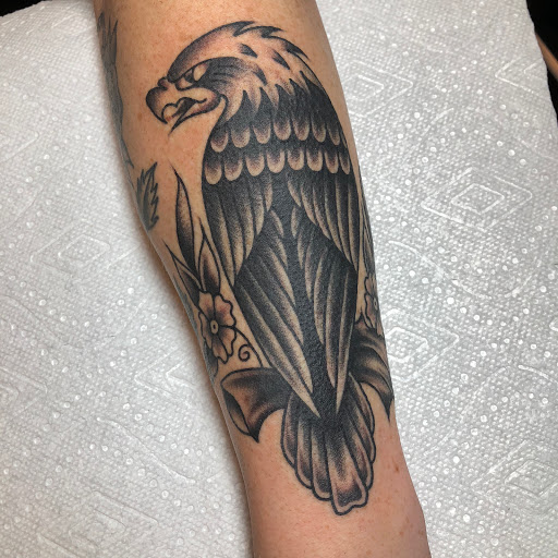 Explore background filler tattoo ideas, creative tattoo ideas in Venice, available at Lincoln Tattoo Company