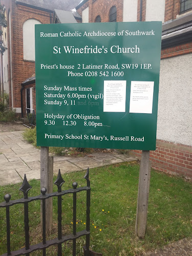 Comments and reviews of St Winefride Church, South Wimbledon