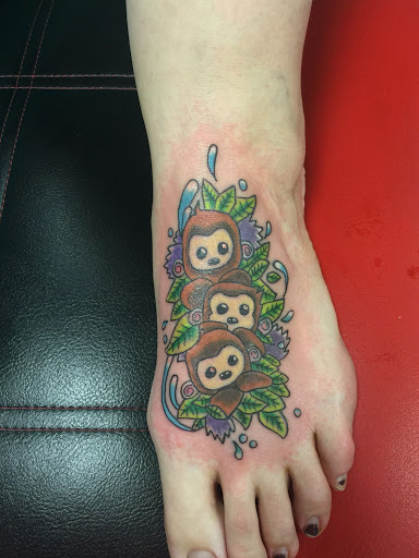 Explore 3 sisters tattoo ideas, creative tattoo ideas in Hendersonville, available at Endless Kreations Custom Tattoo & Piercing LLC