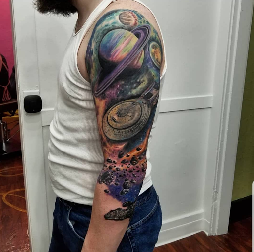 Explore christian tattoo ideas for females, creative tattoo ideas in San Francisco, available at Castro Tattoo