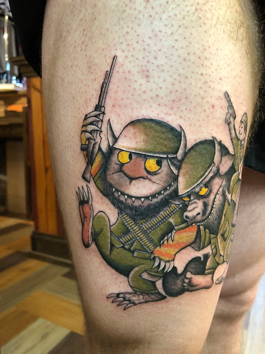Explore tattoo ideas siblings, creative tattoo ideas in Glenside, available at Iron Will Tattoo Club