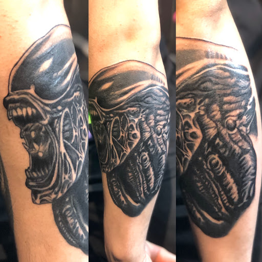 Explore yin yang tattoo ideas for guys, creative tattoo ideas in Amsterdam, available at Spoken Hand Tattoo