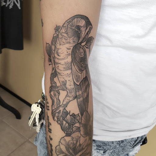 Explore tattoo ideas for shoulder cap, creative tattoo ideas in Centerton, available at Traditions Tattoo Company
