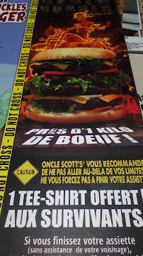 Hamburger du Restaurant américain Oncle Scott's Coutances - n°10