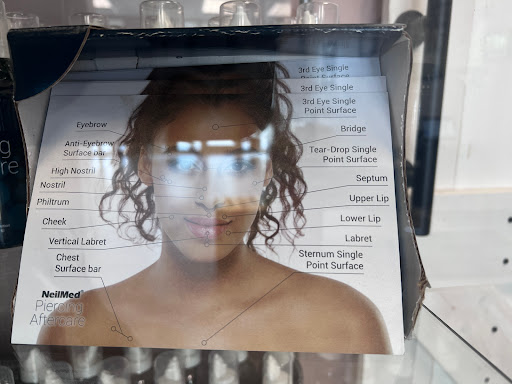 Explore geometric tattoo ideas, creative tattoo ideas in Pompano Beach, available at Athena Body Adornment