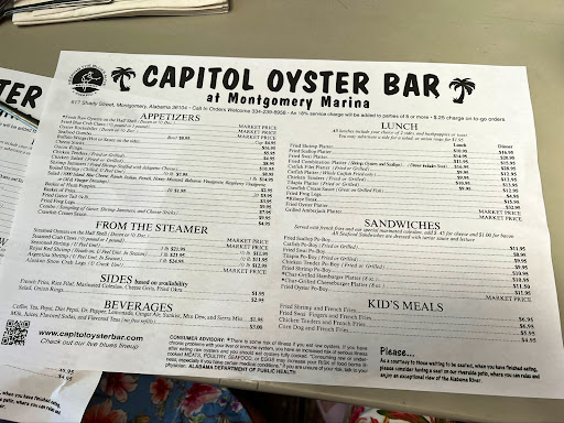 Bar & Grill «Capitol Oyster Bar», reviews and photos, 617 Shady St, Montgomery, AL 36104, USA