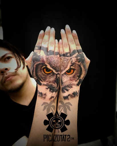 Explore dracula tattoo ideas, creative tattoo ideas in Palm Desert, available at Picazo Tattoo Studio