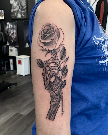 Explore skull tattoo ideas, creative tattoo ideas in Silver City, available at Independent Ink Tattoo