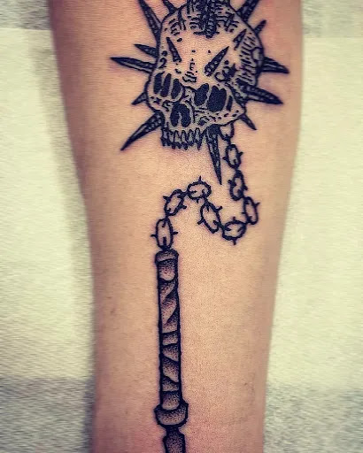 Explore dog sleeve tattoo ideas, creative tattoo ideas in Anaheim, available at Autumn Moon Tattoo