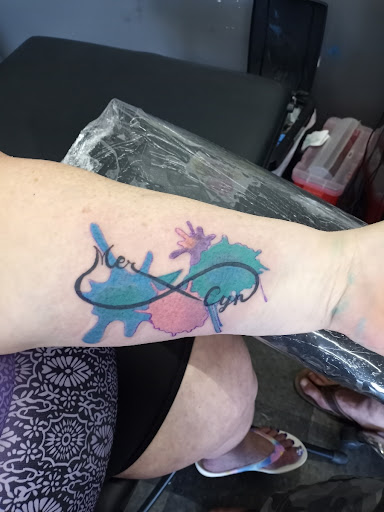 Explore lilo tattoo ideas, creative tattoo ideas in Erie, available at 76 Tattoo