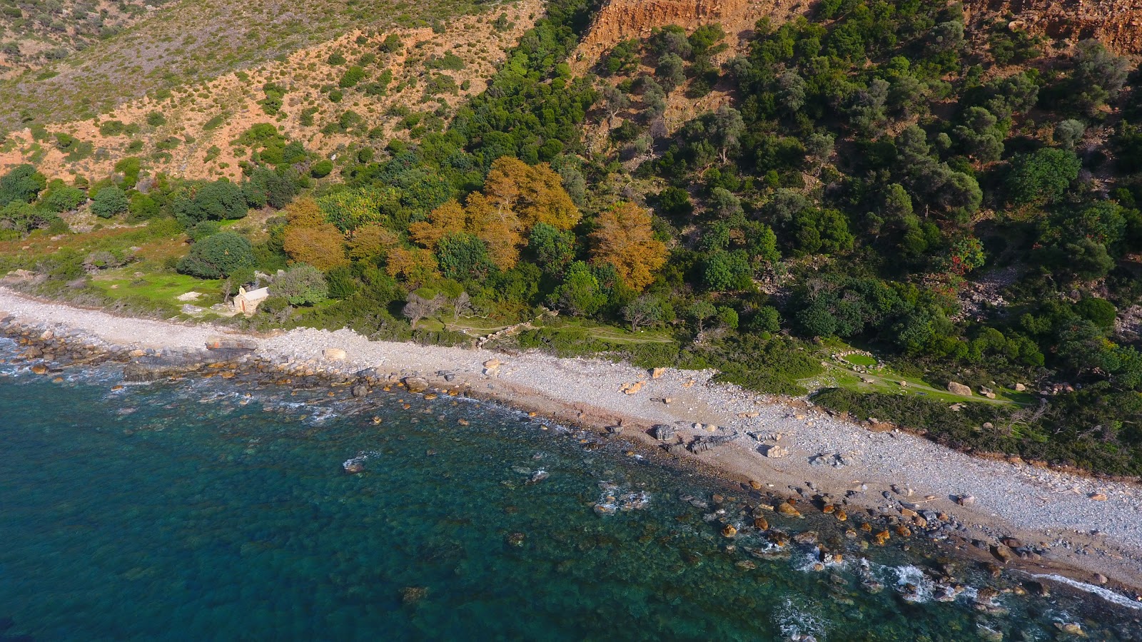 Photo of Agios Vasileios with rocks cover surface