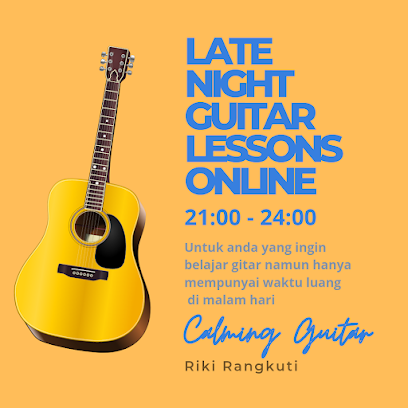 Riki Rangkuti 'CALMING GUITAR' online lesson & tutorial