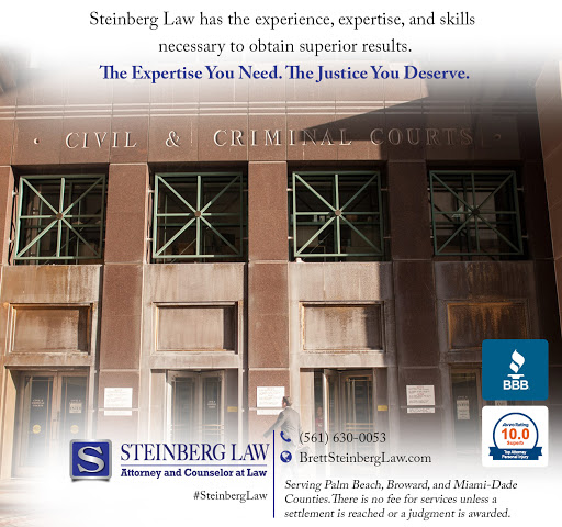 Personal Injury Attorney «Steinberg Law, P.A.», reviews and photos