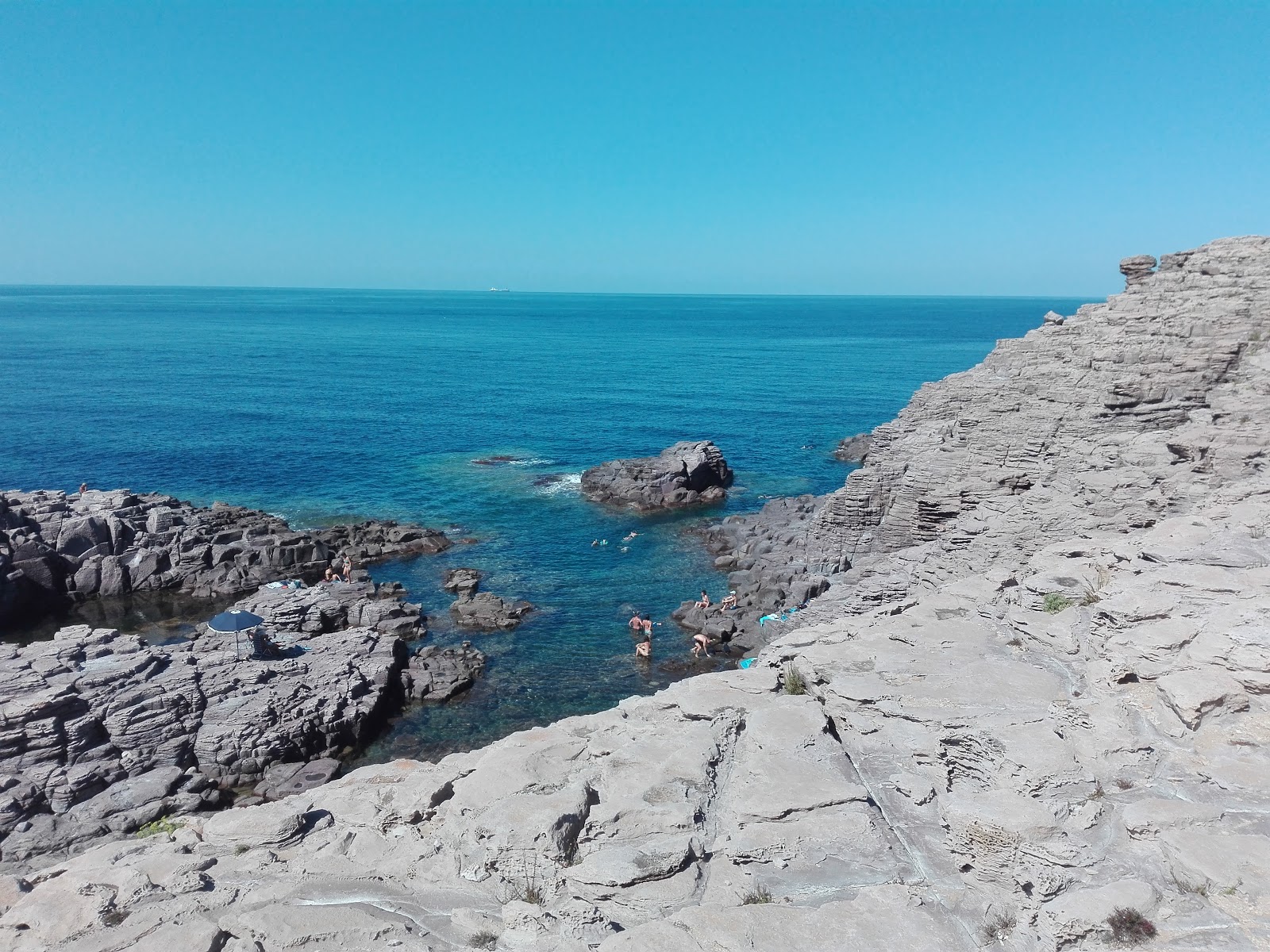Photo de Scogliera La Conca avec plage sans baie