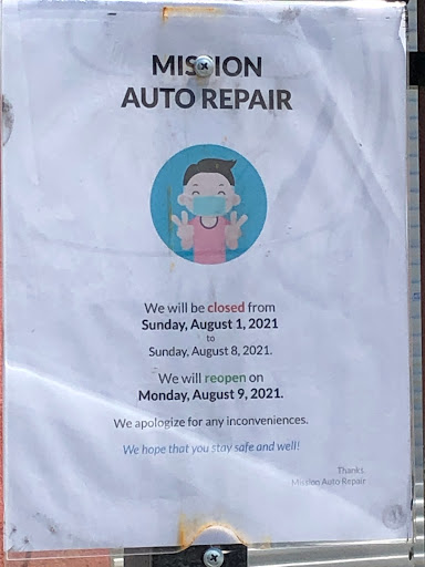 Auto Repair Shop «Mission Auto Repair», reviews and photos, 37496 Mission Blvd, Fremont, CA 94536, USA