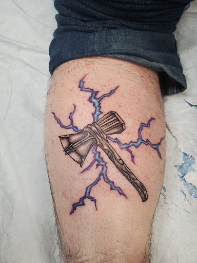 Explore halloween pumpkin tattoo ideas, creative tattoo ideas in Spokane, available at Sweet Inks & Cool Peeps