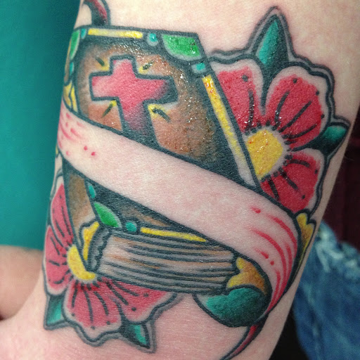 Explore grieving tattoo ideas, creative tattoo ideas in Hesperia, available at Dinamik Tattoo