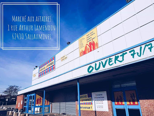 Magasin discount Marché aux affaires Sallaumines