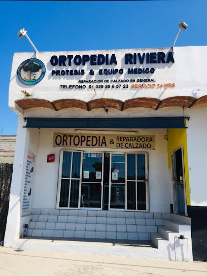 Ortopedia Riviera Protesis, equipo médico y material de curación.