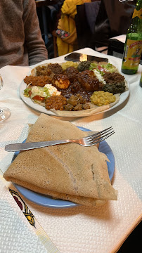 Injera du Restaurant éthiopien Restaurant Ethiopia à Paris - n°12