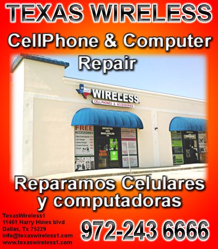 Cell Phone Store «Texas Wireless1», reviews and photos, 11461 Harry Hines Blvd # 101, Dallas, TX 75229, USA