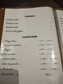 Menu / carte de L'Impronta à Muggiò